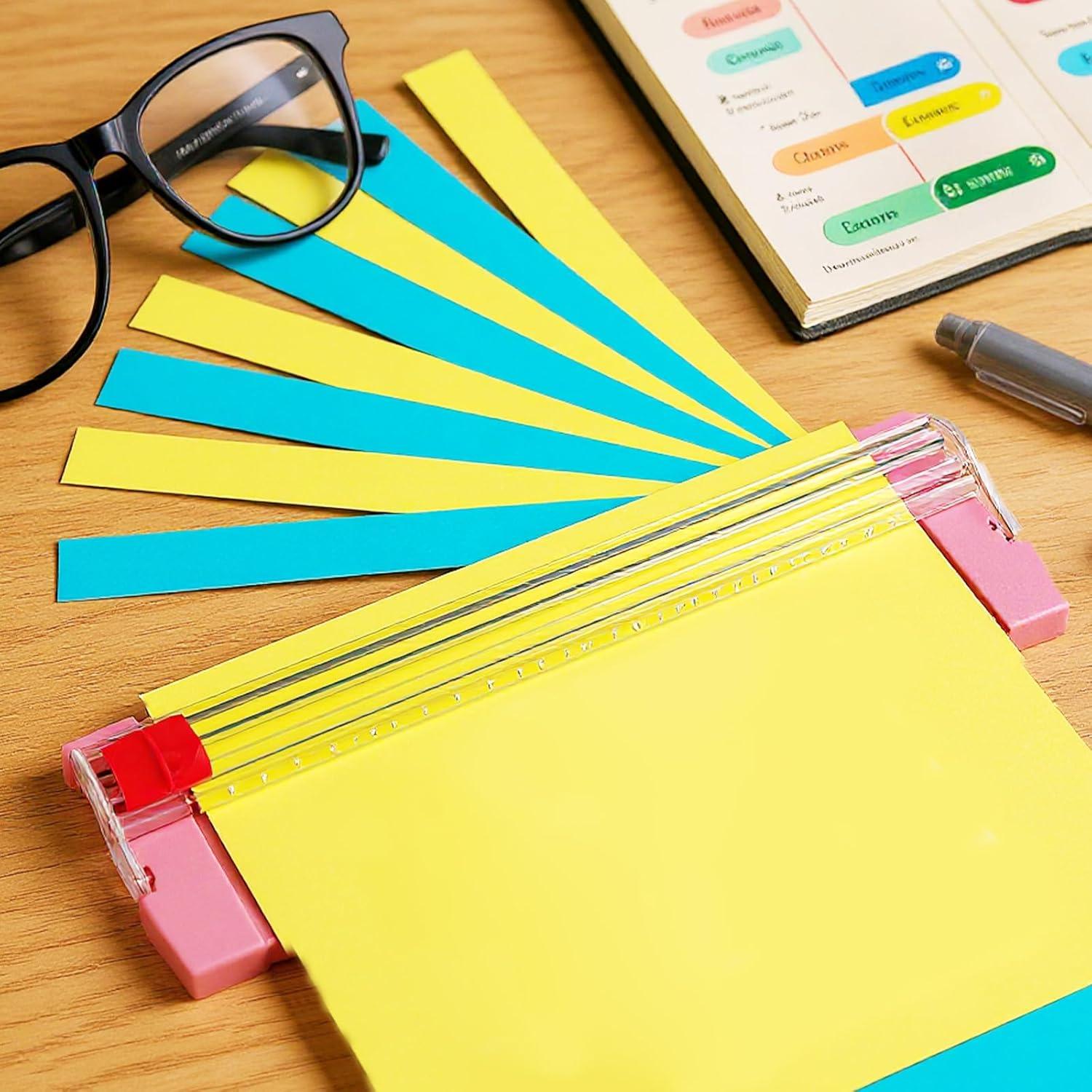 Cortador de Papel Compacto Joibabe Rosa para Manualidades