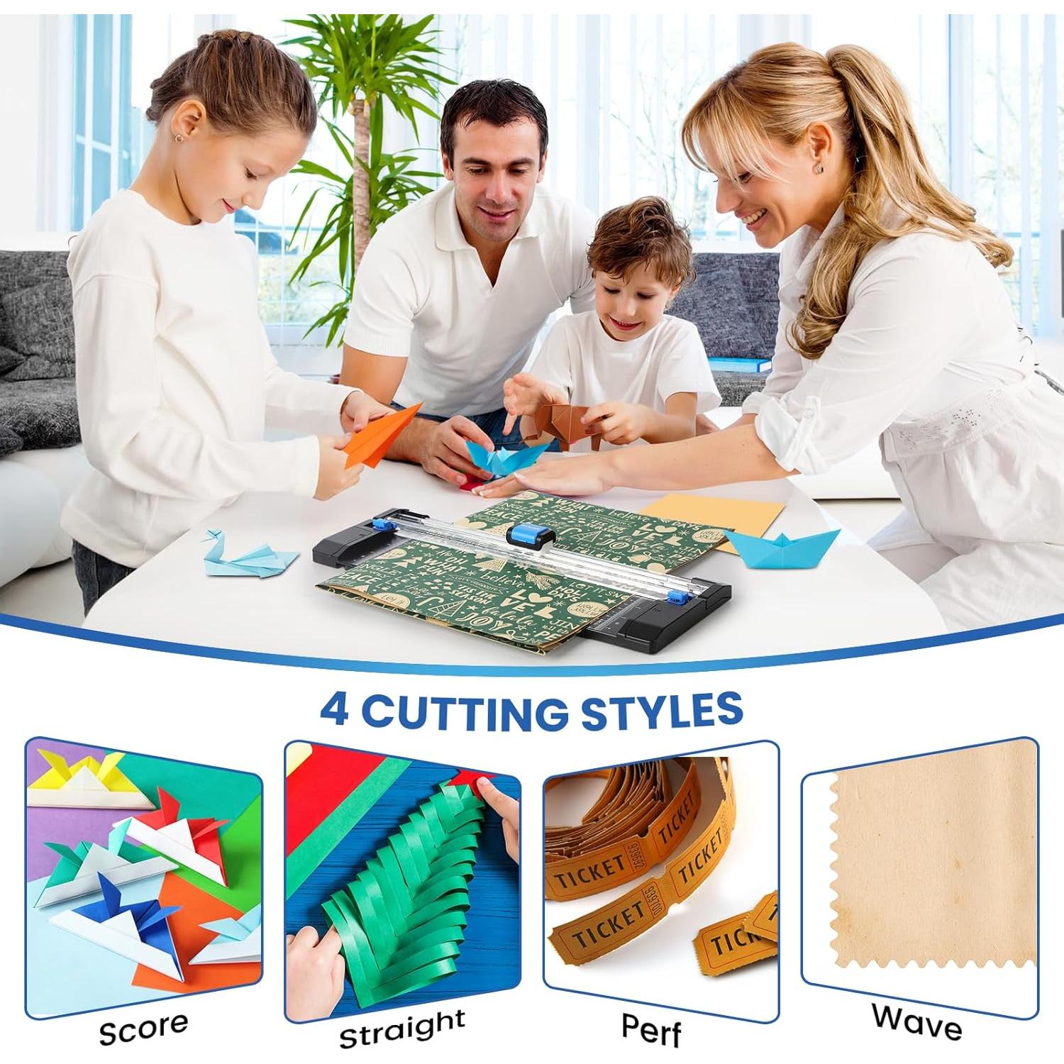 Cortadora de Papel MYWJDF 30.48 cm con 5 Cabezas de Corte