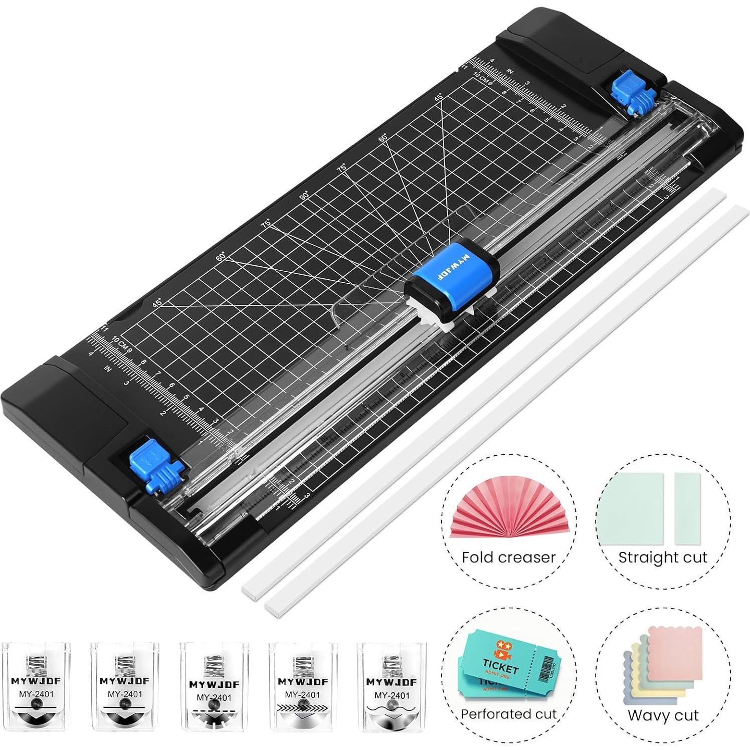 Cortadora de Papel MYWJDF 30.48 cm con 5 Cabezas de Corte