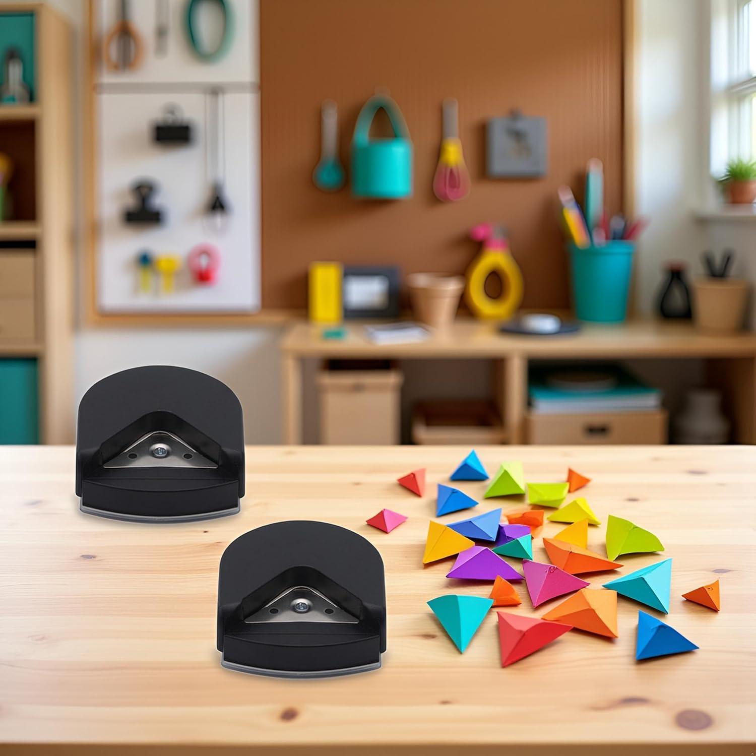 Troquel Cortador de Esquinas 4mm Czhotg - 2 Piezas Negro