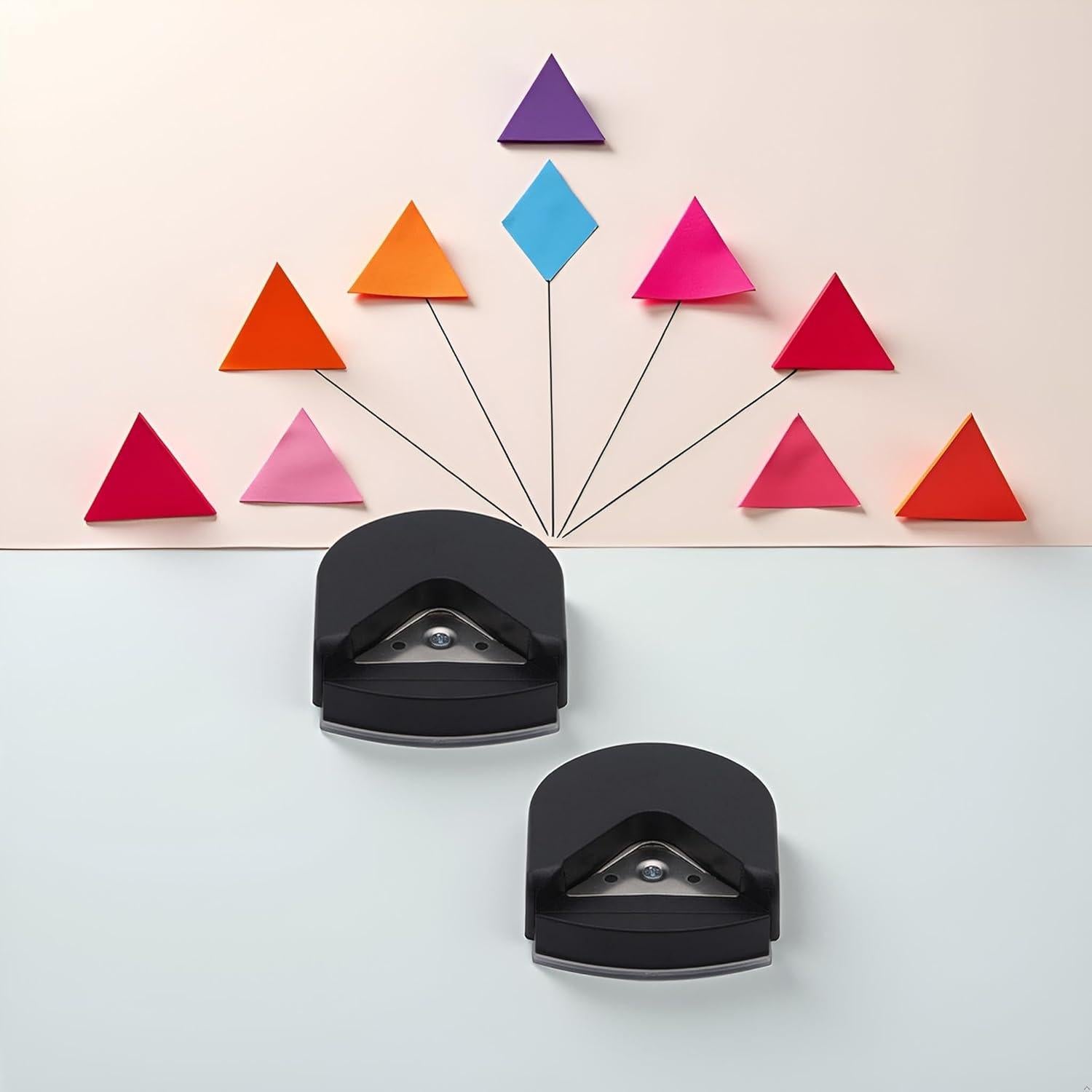 Troquel Cortador de Esquinas 4mm Czhotg - 2 Piezas Negro