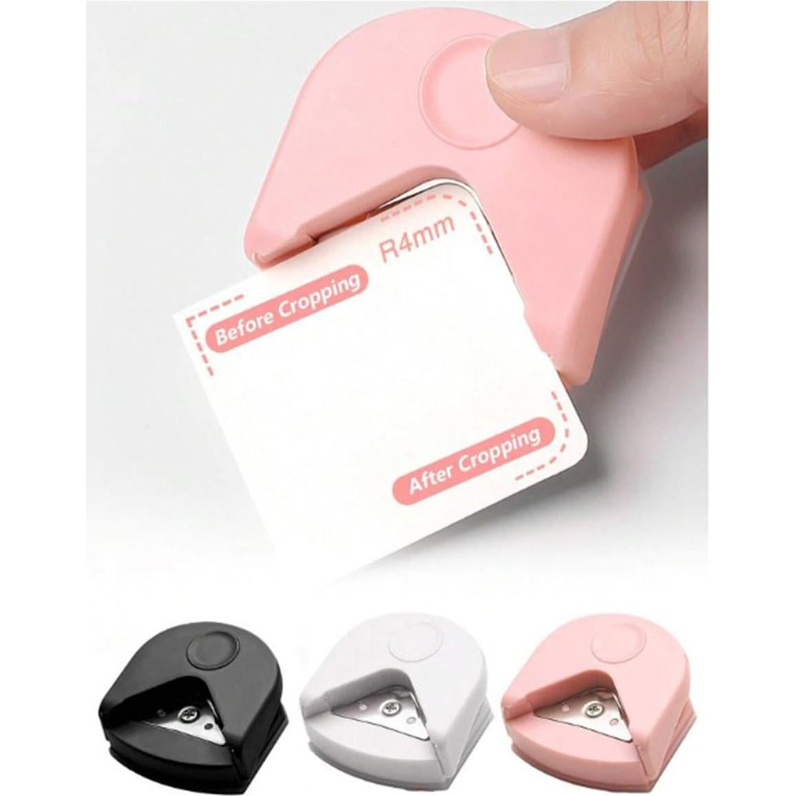 Cortador de esquinas manual ZAAWUUT R4 - Rosa-púrpura