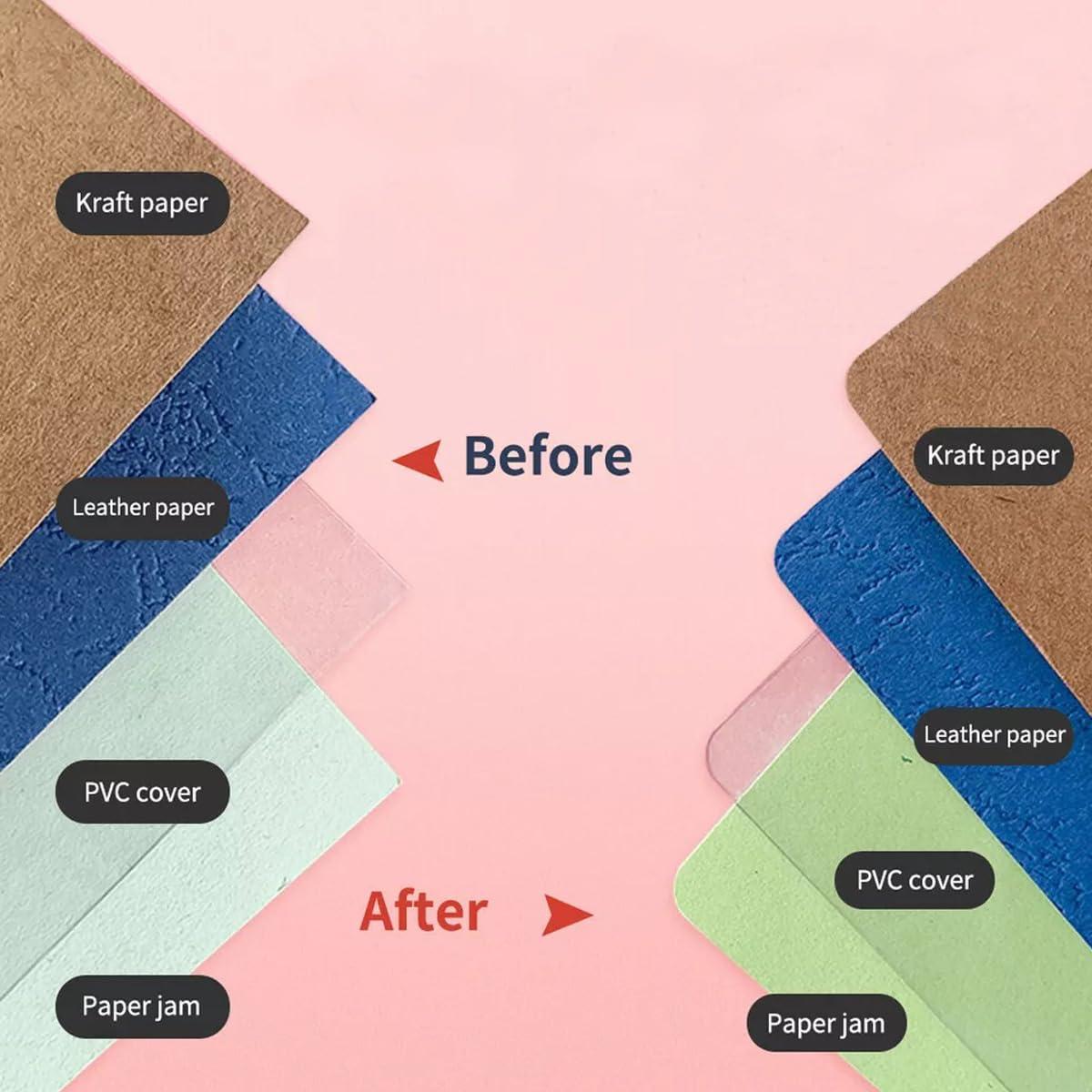 Cortador de esquinas manual ZAAWUUT R4 - Rosa-púrpura