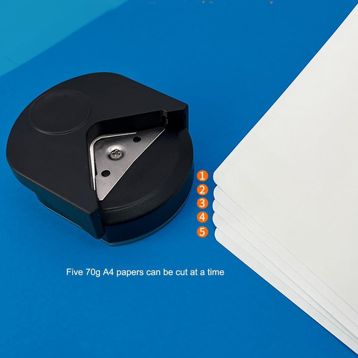 Cortador de esquinas manual ZAAWUUT R4 - Rosa-púrpura