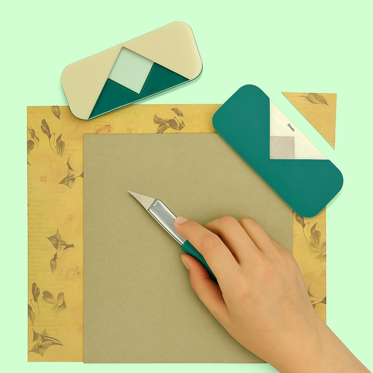 Herramienta de Esquina Griiyakii para Encuadernación 4 Tamaños