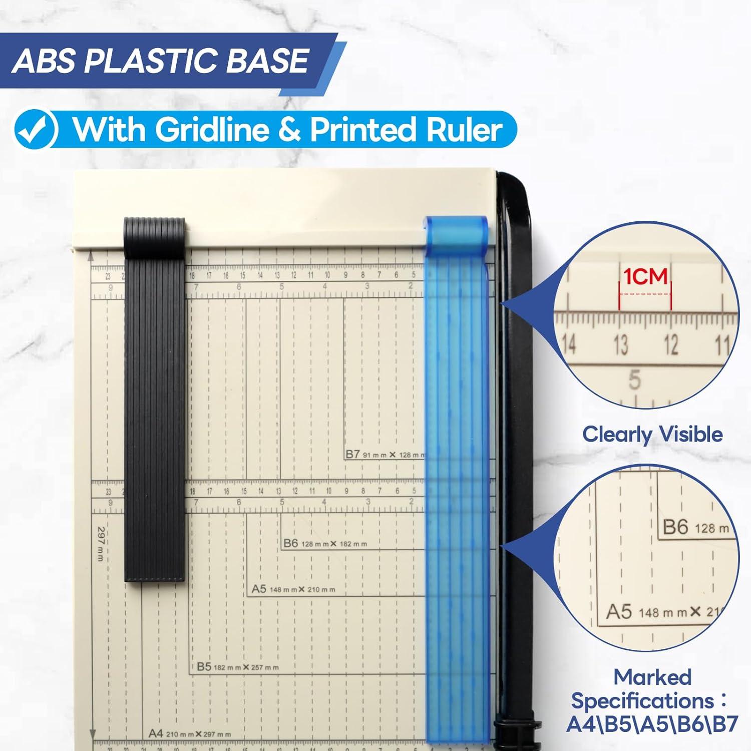 Cortadora de Papel DWSFADA A4 con Cuchilla de Titanio 30.48 cm