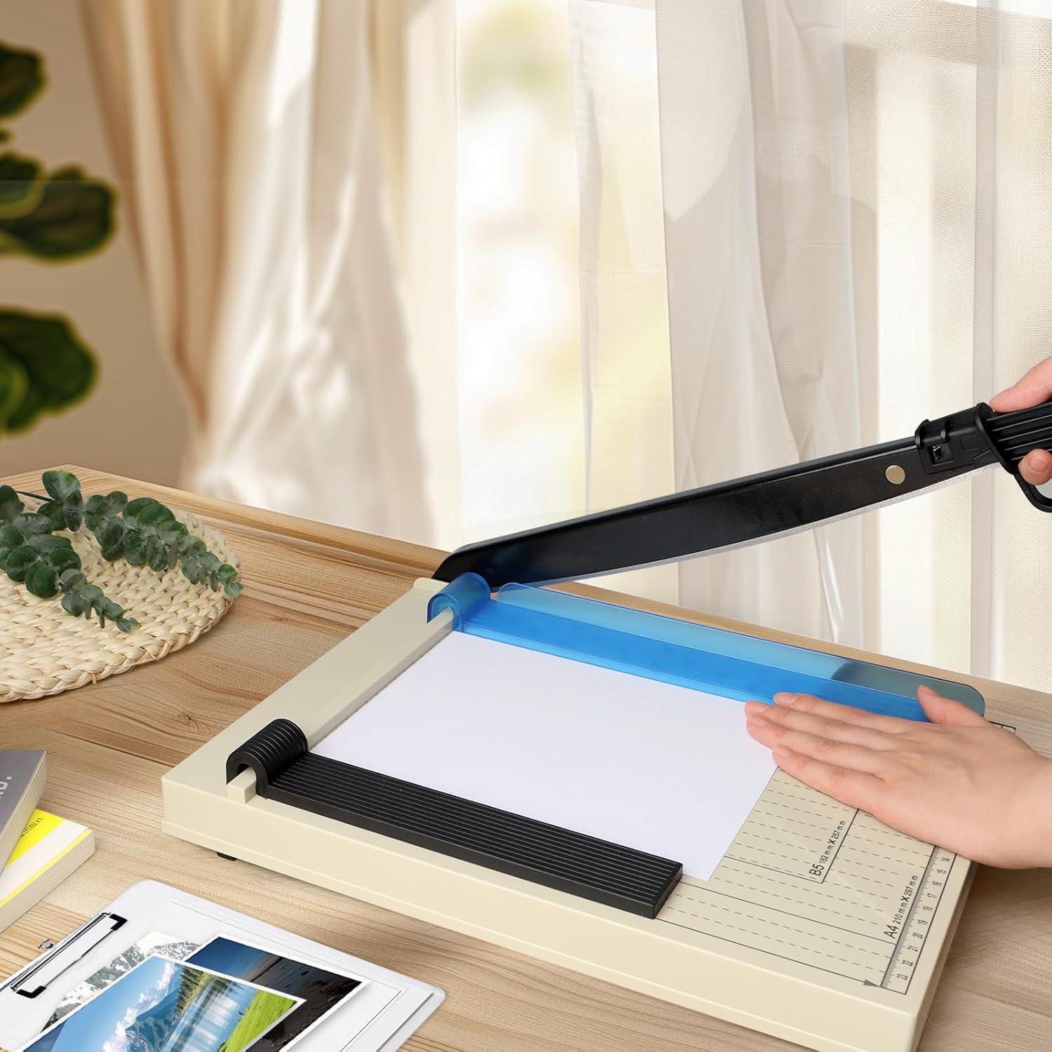 Cortadora de Papel DWSFADA A4 con Cuchilla de Titanio 30.48 cm