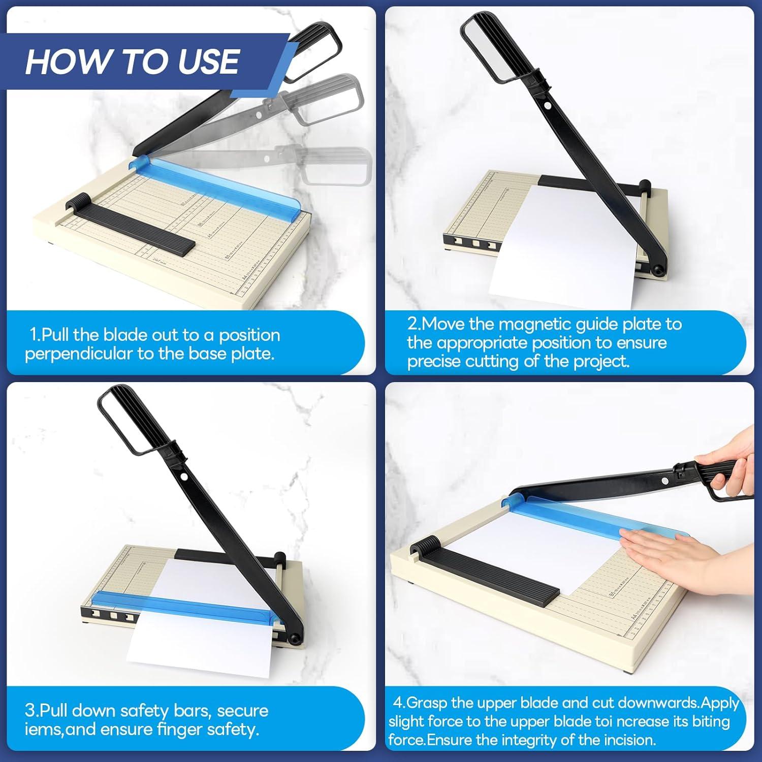 Cortadora de Papel Guillotina YCWF 30.48 cm 12 Hojas