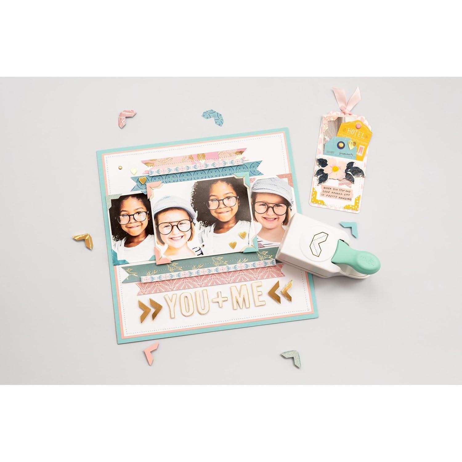 Punch de Esquinas de Foto en Relieve We R Memory Keepers 2.54 cm