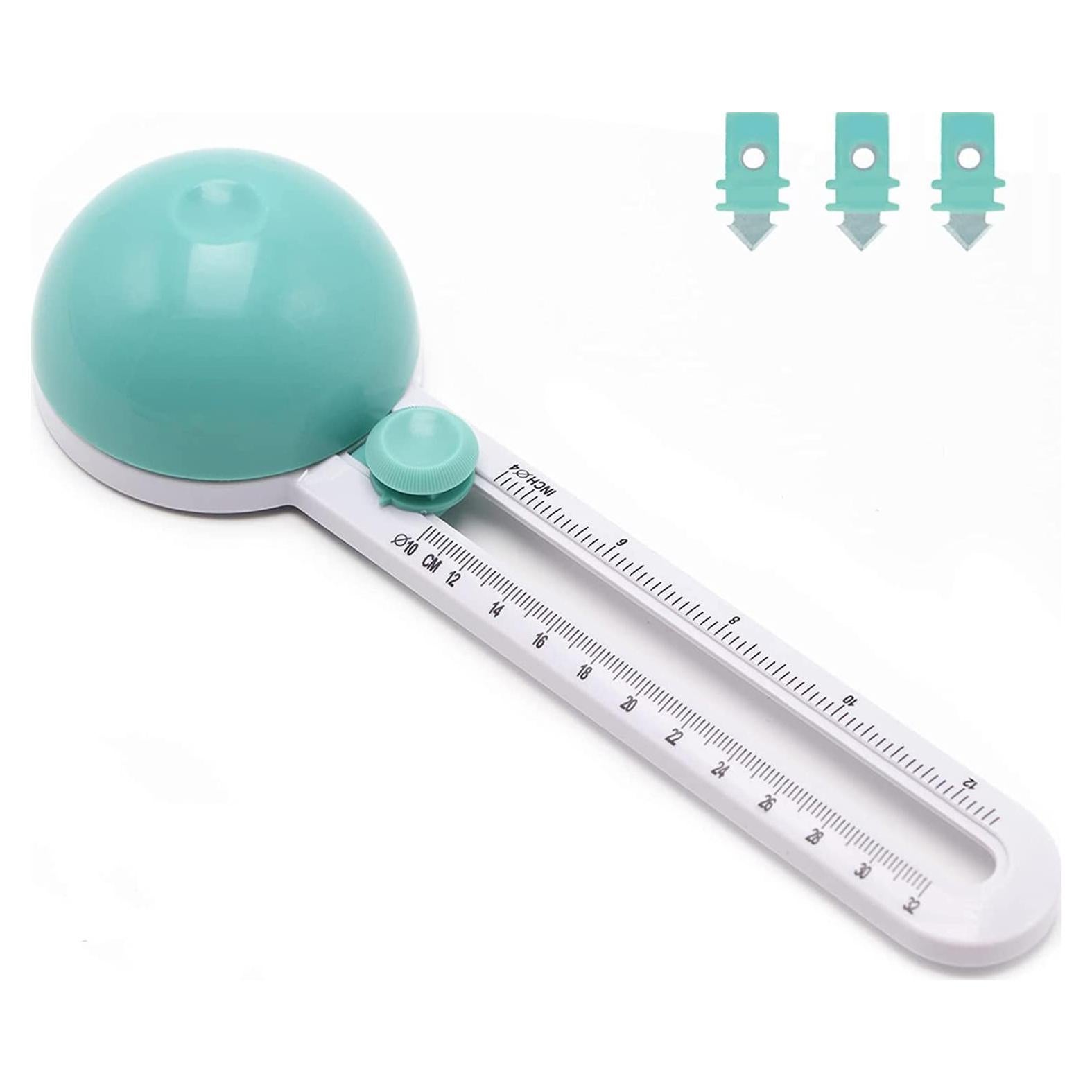 Cortador de Círculos HKKYO CC001 para Manualidades 10-31 cm