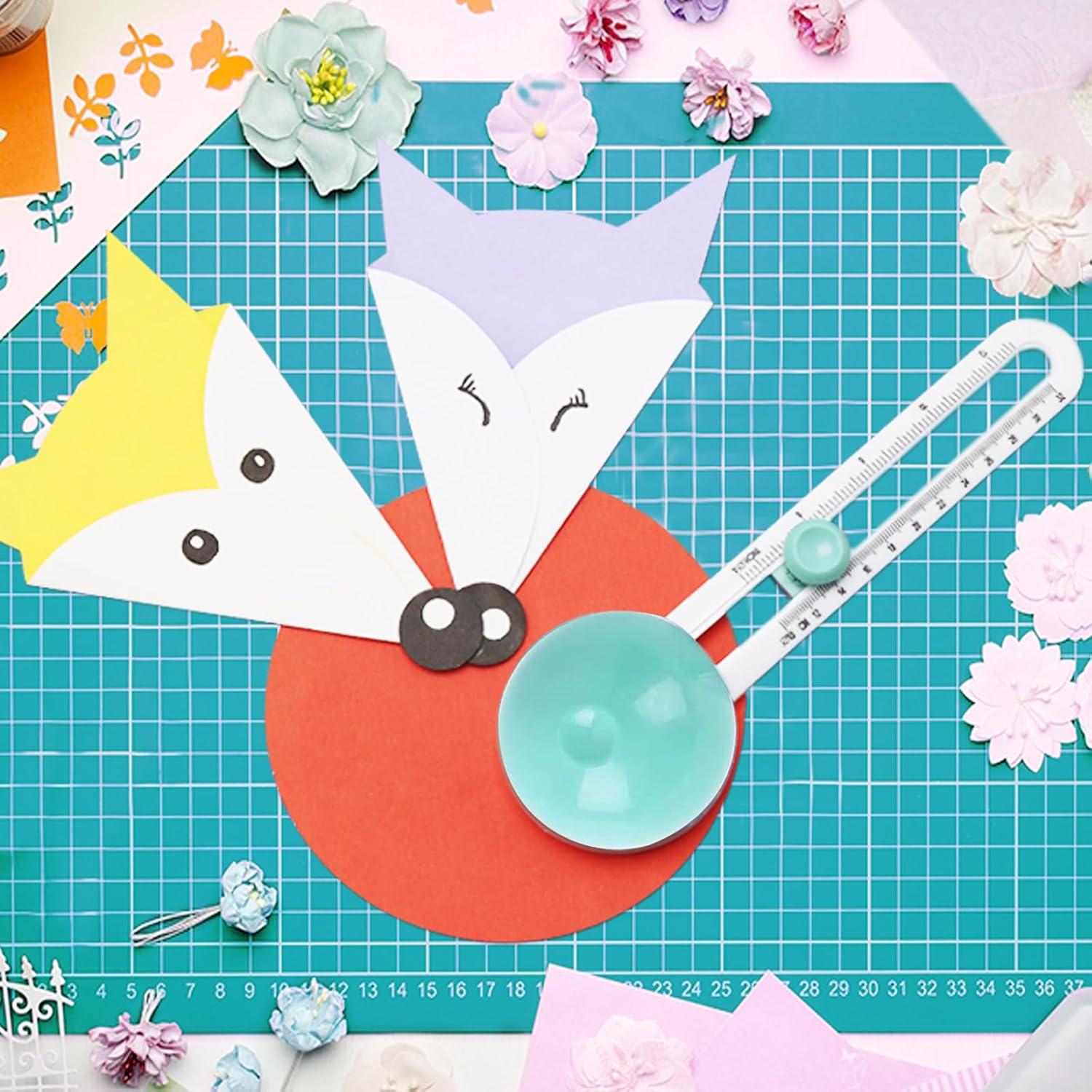 Cortador de Círculos HKKYO CC001 para Manualidades 10-31 cm