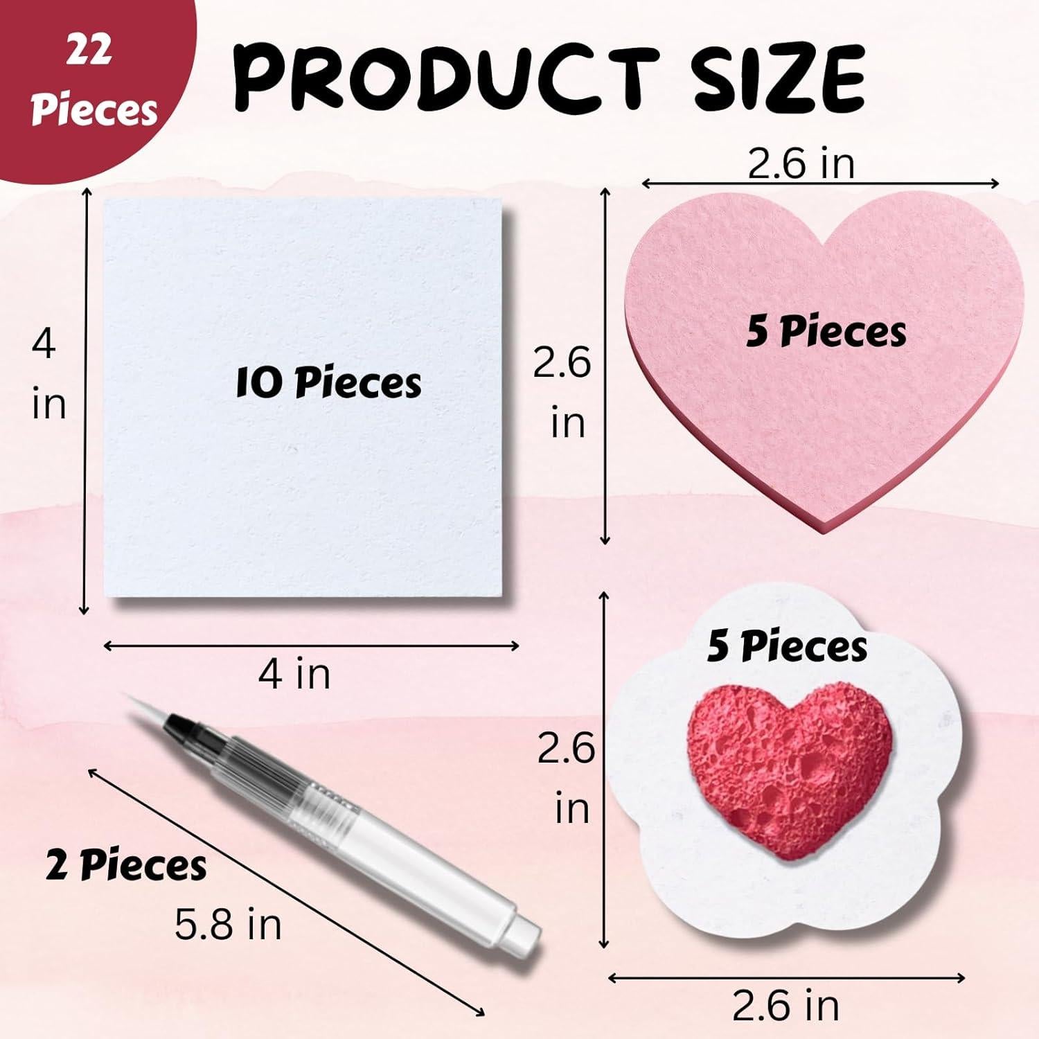 Papel Texturizado 3D JMCRATE para Manualidades - 22 Piezas