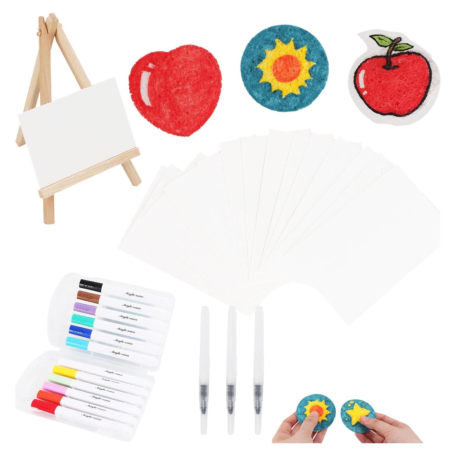 Kit de Pintura con Espuma Mágica Healgem - 61 Piezas