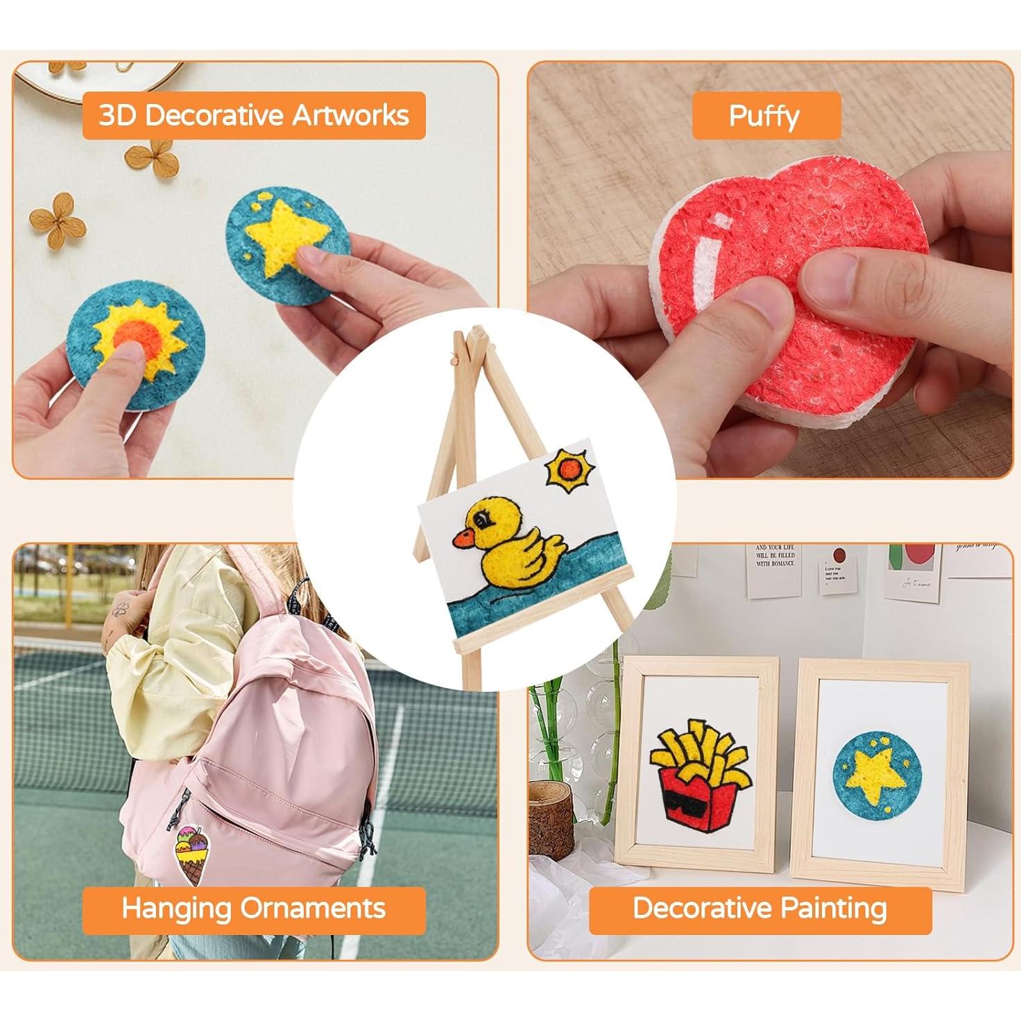 Kit de Pintura con Espuma Mágica Healgem - 61 Piezas