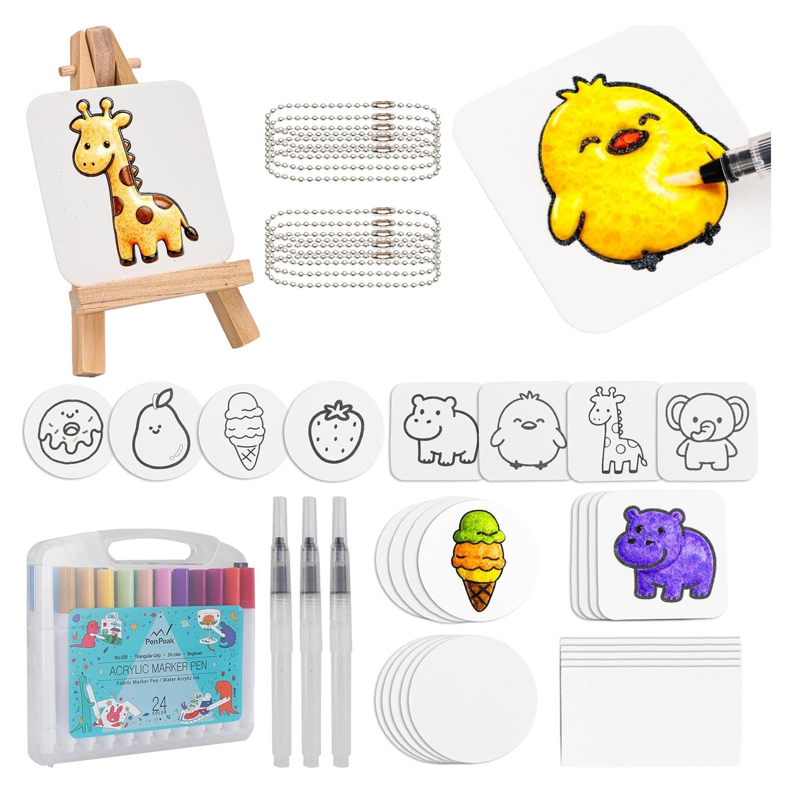 Kit de Pintura Puff Mágica CASLSI 56PCS - 3D para Niños