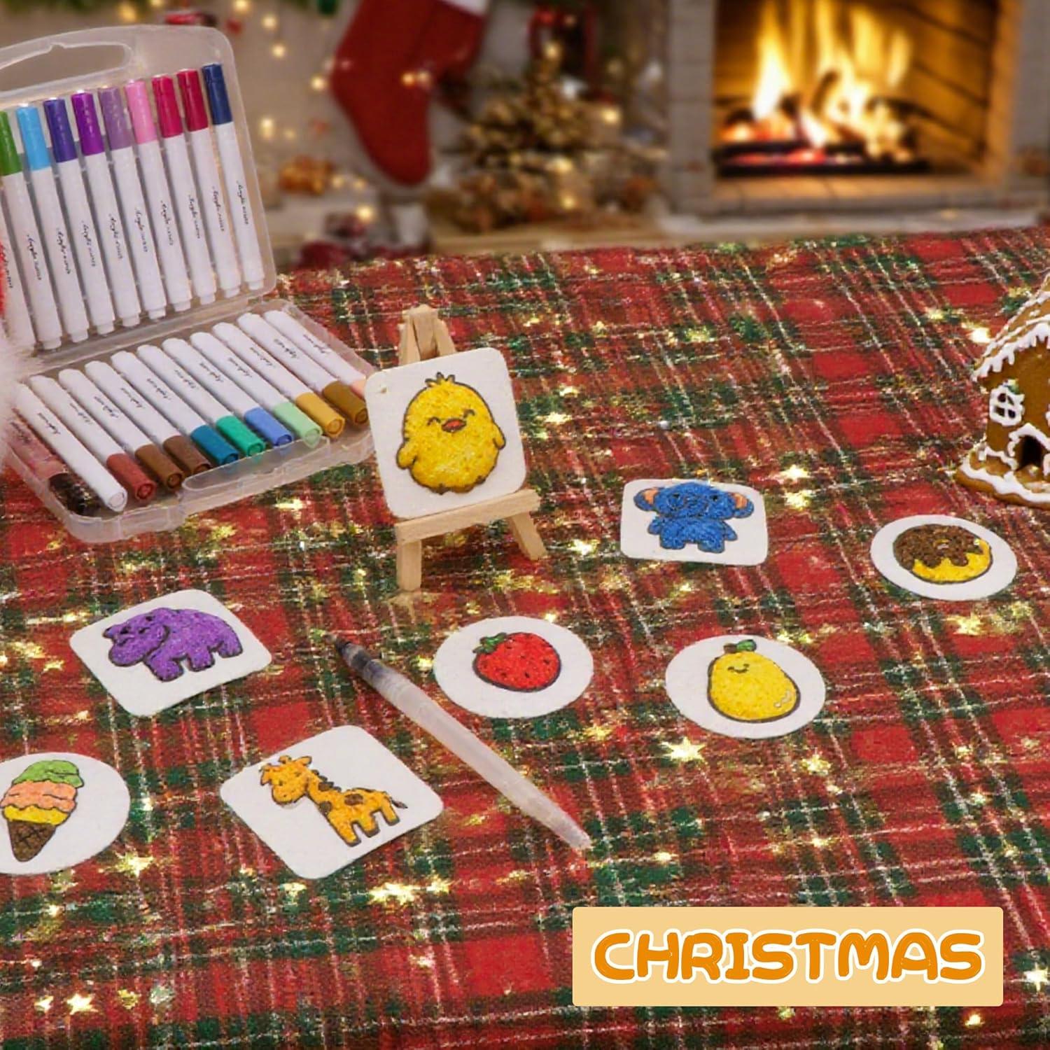 Kit de Pintura Puff Mágica CASLSI 56PCS - 3D para Niños