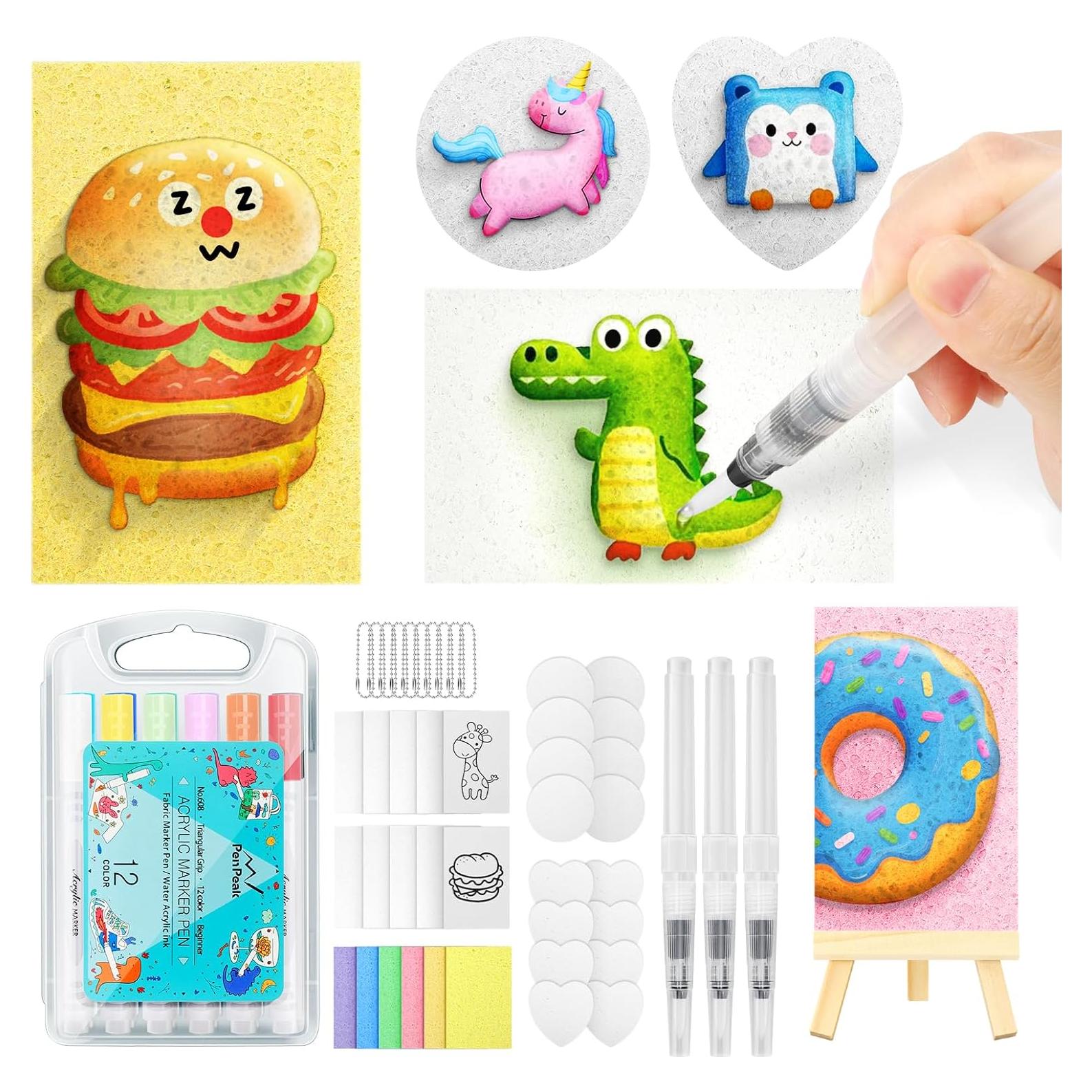 Kit de Pintura Mágica Puffy KETIEE 58 Piezas 3D