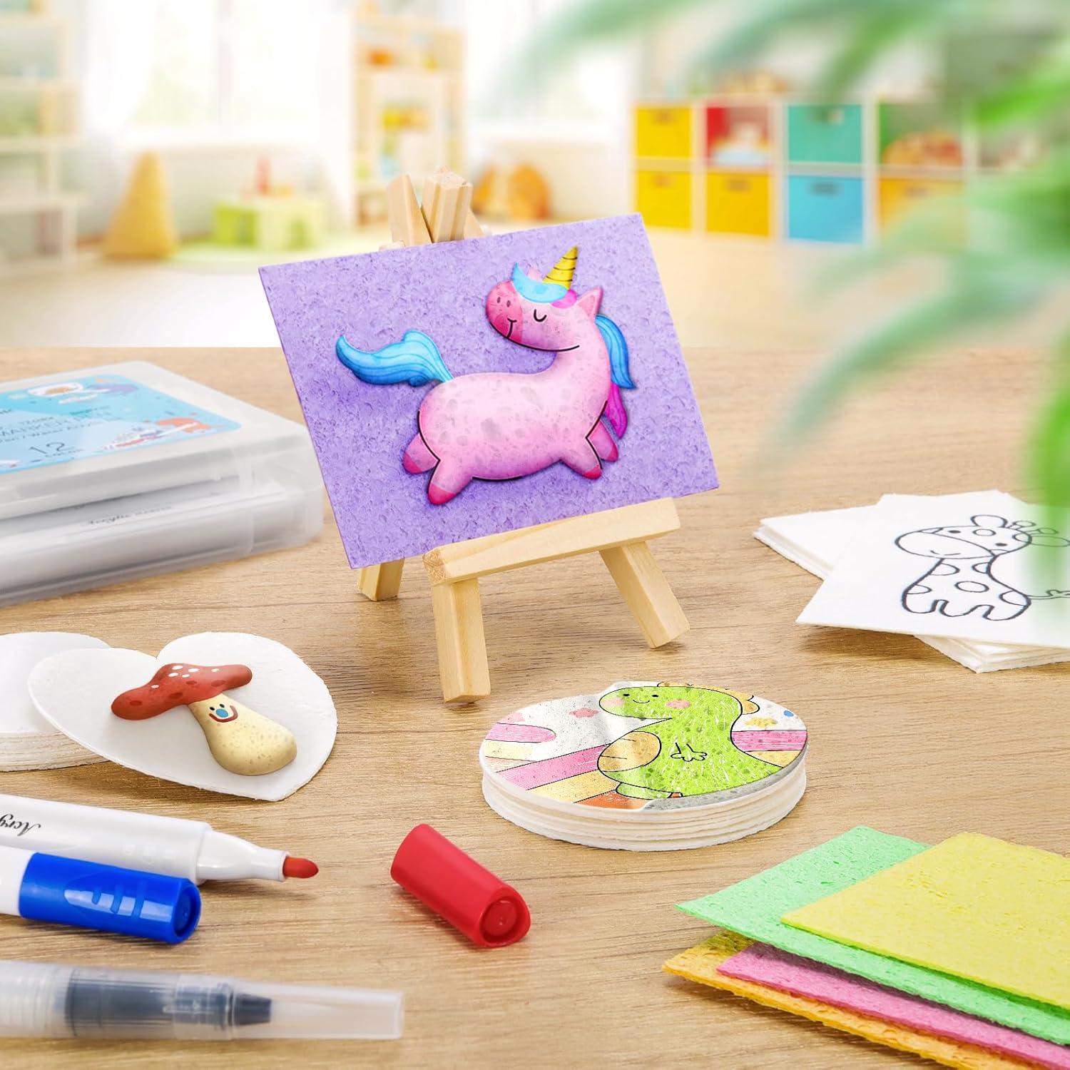 Kit de Pintura Mágica Puffy KETIEE 58 Piezas 3D