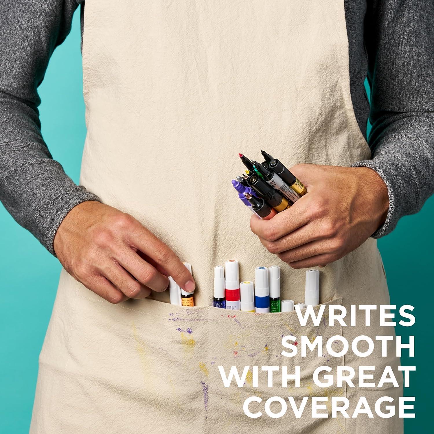 Marcadores de pintura permanente Sakura Pen-Touch 7 colores finos