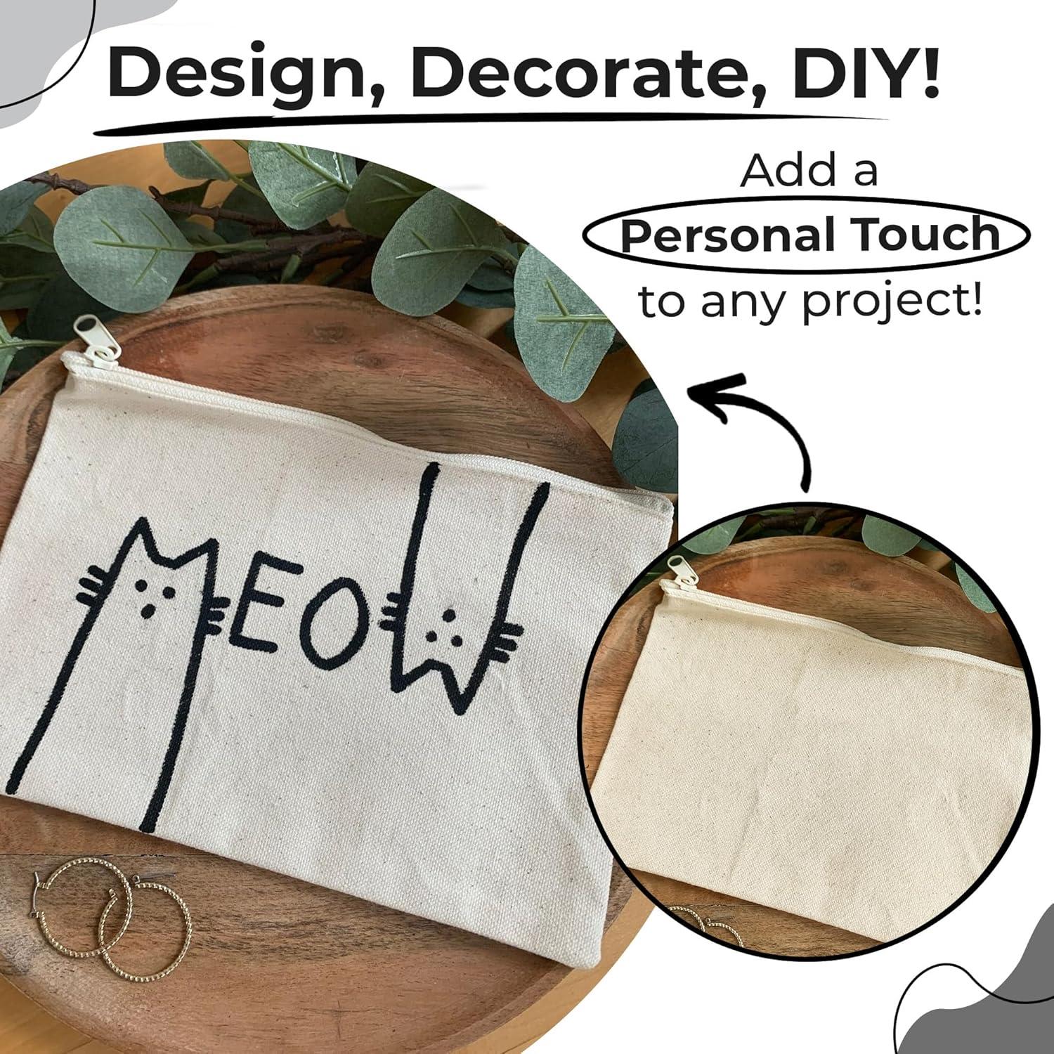 Marcadores de Pintura Acrílica Negra Chalkola - 5 Puntas Finas y Jumbo