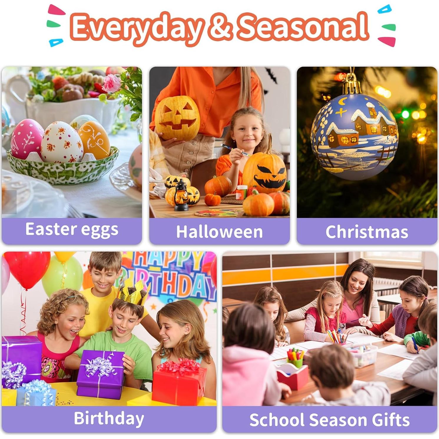 Marcadores Acrílicos GOTIDEAL 24 Colores Punta Pincel Sin Sangrado