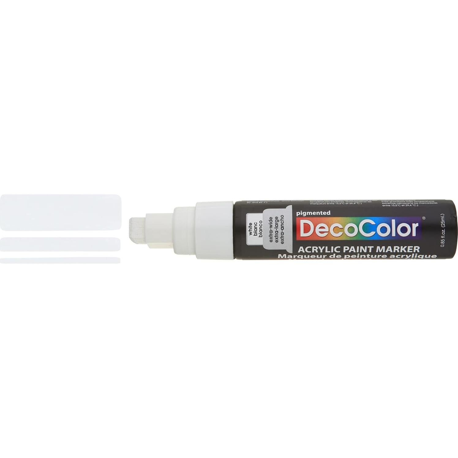 Marcador de Pintura Acrílica Uchida DecoColor 15mm Blanco