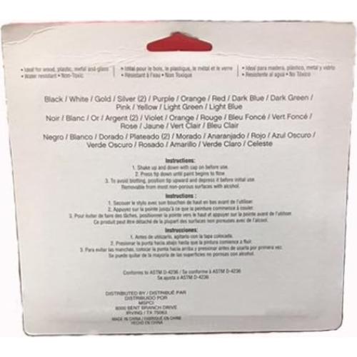 Juego de 14 marcadores de pintura Craft Smart - Tinta blanca