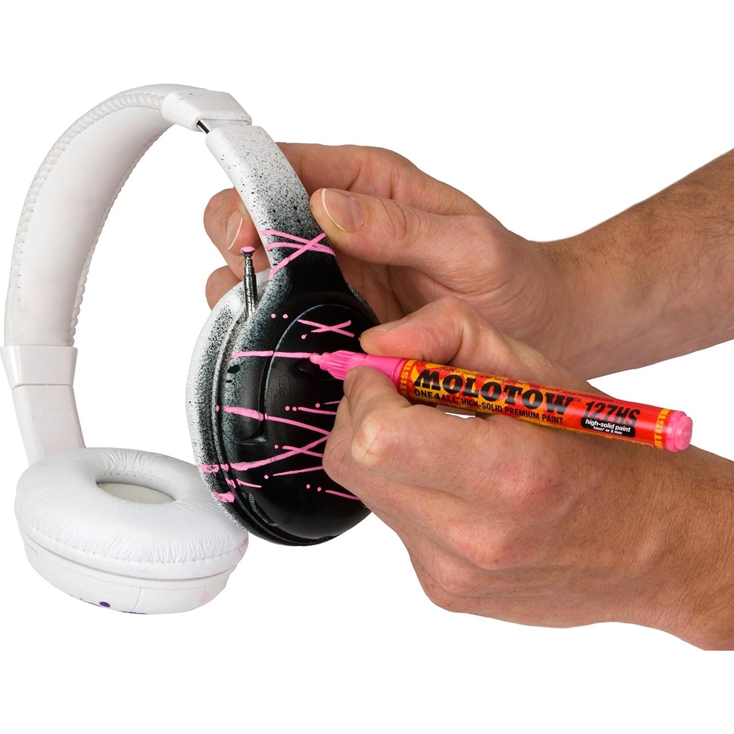 Marcador Acrílico Molotow ONE4ALL 4-8mm Blanco Señal