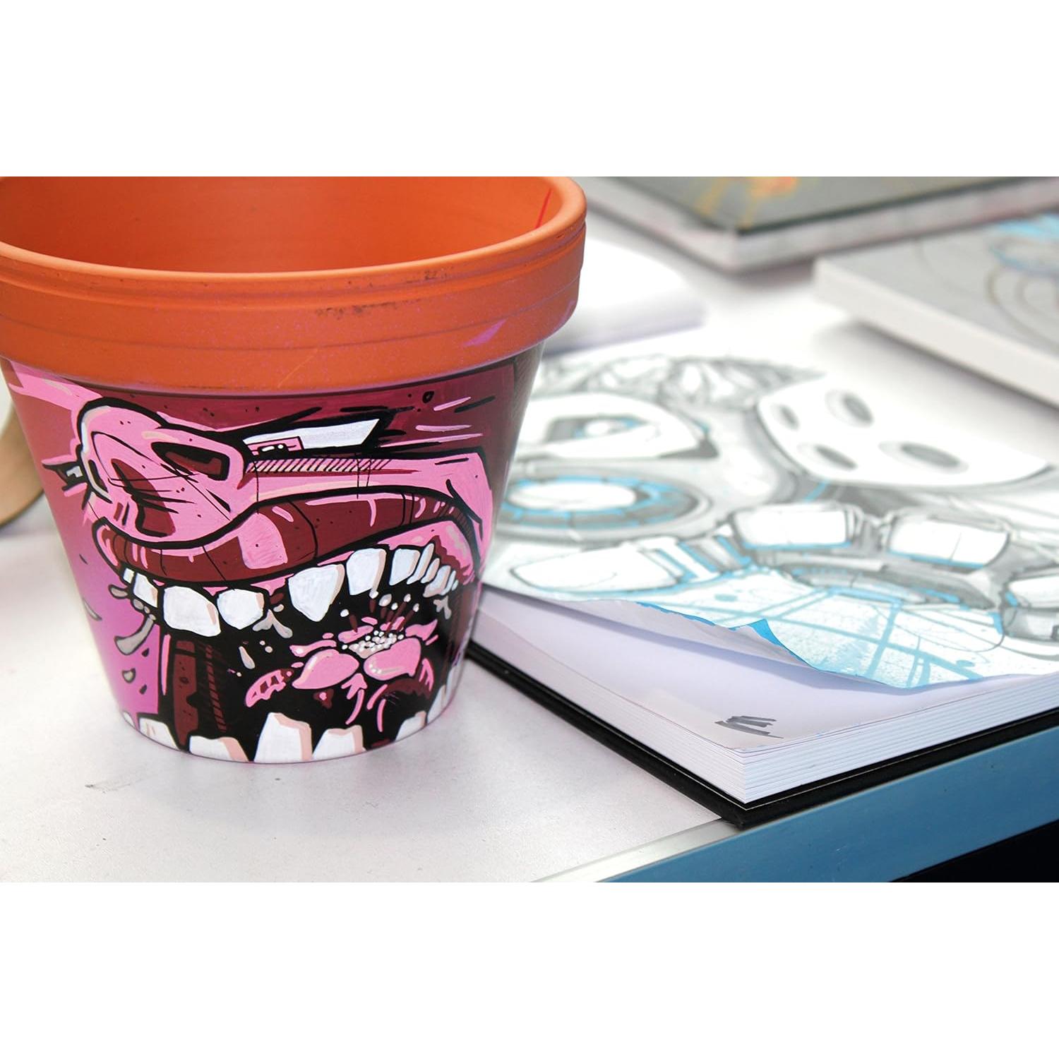 Marcador Acrílico Molotow ONE4ALL 4-8mm Blanco Señal