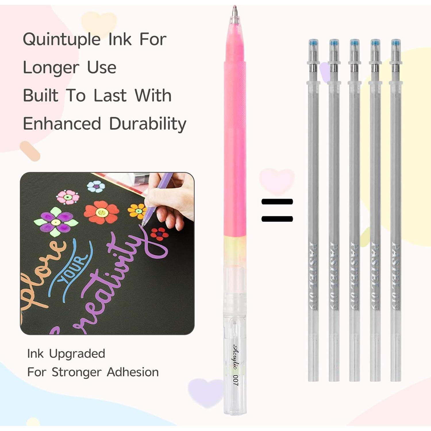 Marcadores de Gel Acrílico LIULIUCAI 24 Colores 1.0mm