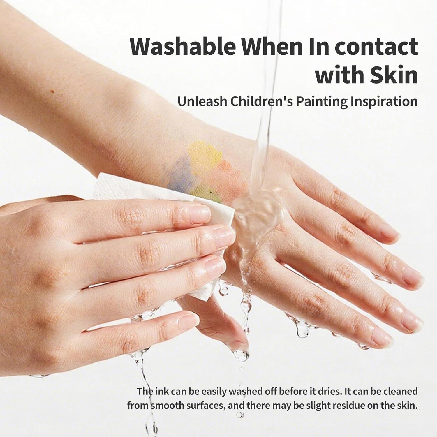 Juego de Marcadores Acrílicos EpenGo 36 Colores para Manualidades