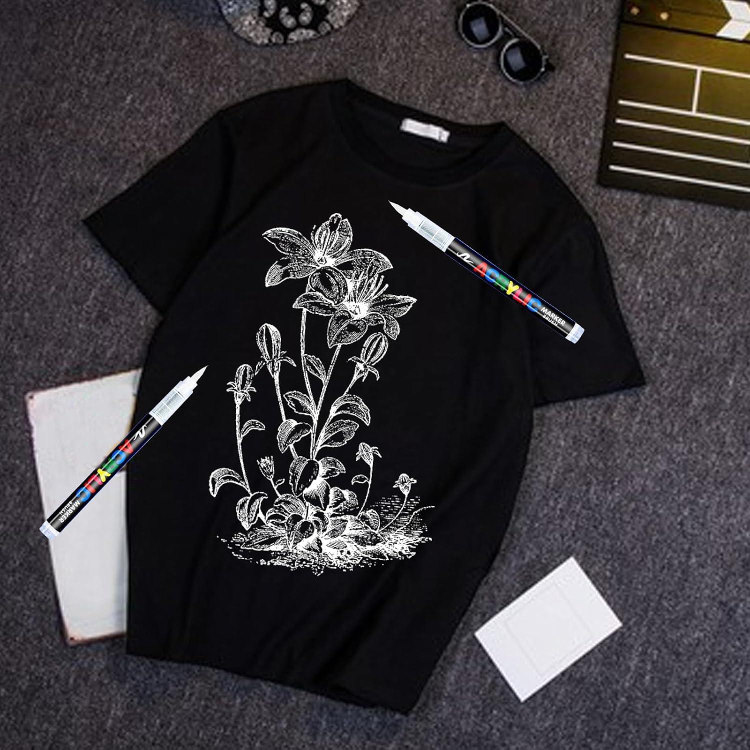 Marcadores permanentes de pintura acrílica blanca Laestyee - 1 unidad