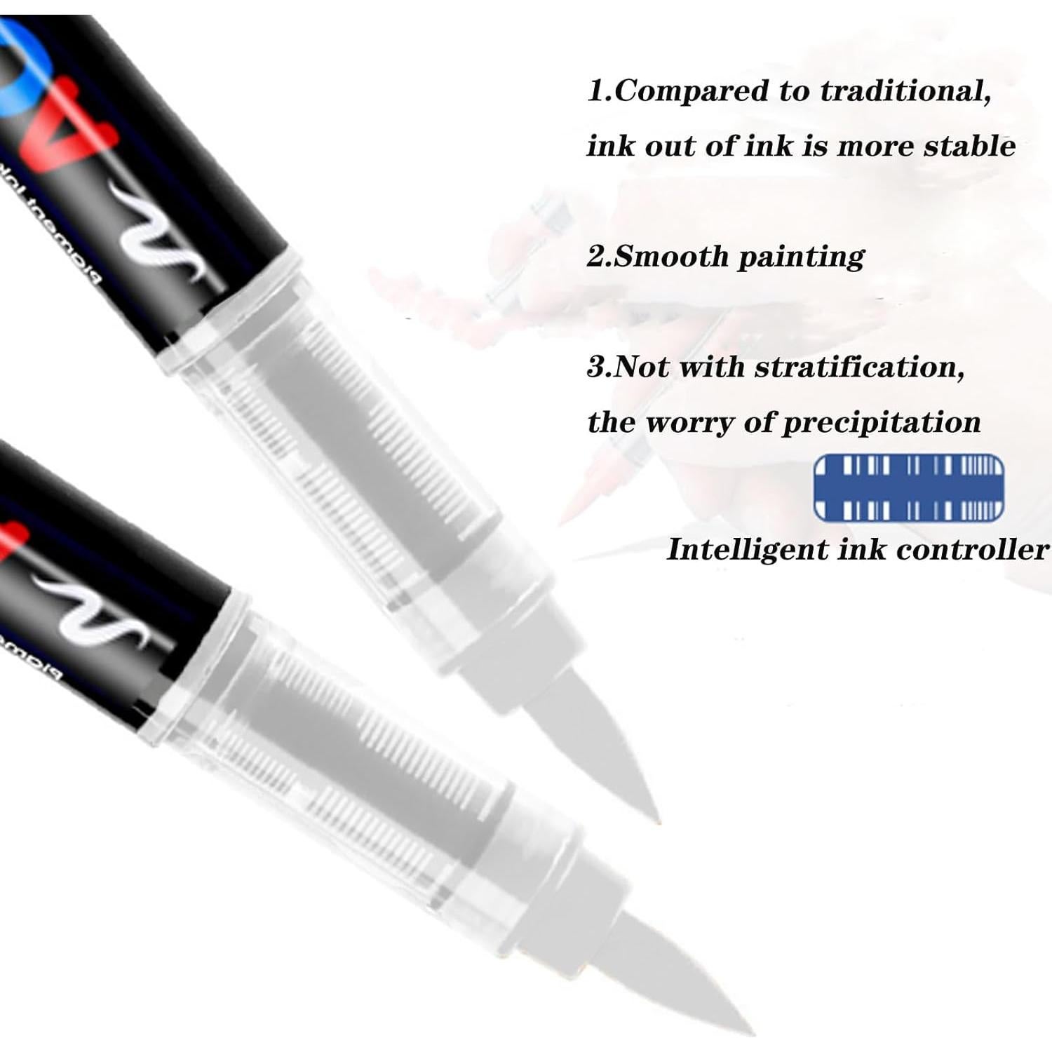 Marcadores permanentes de pintura acrílica blanca Laestyee - 1 unidad