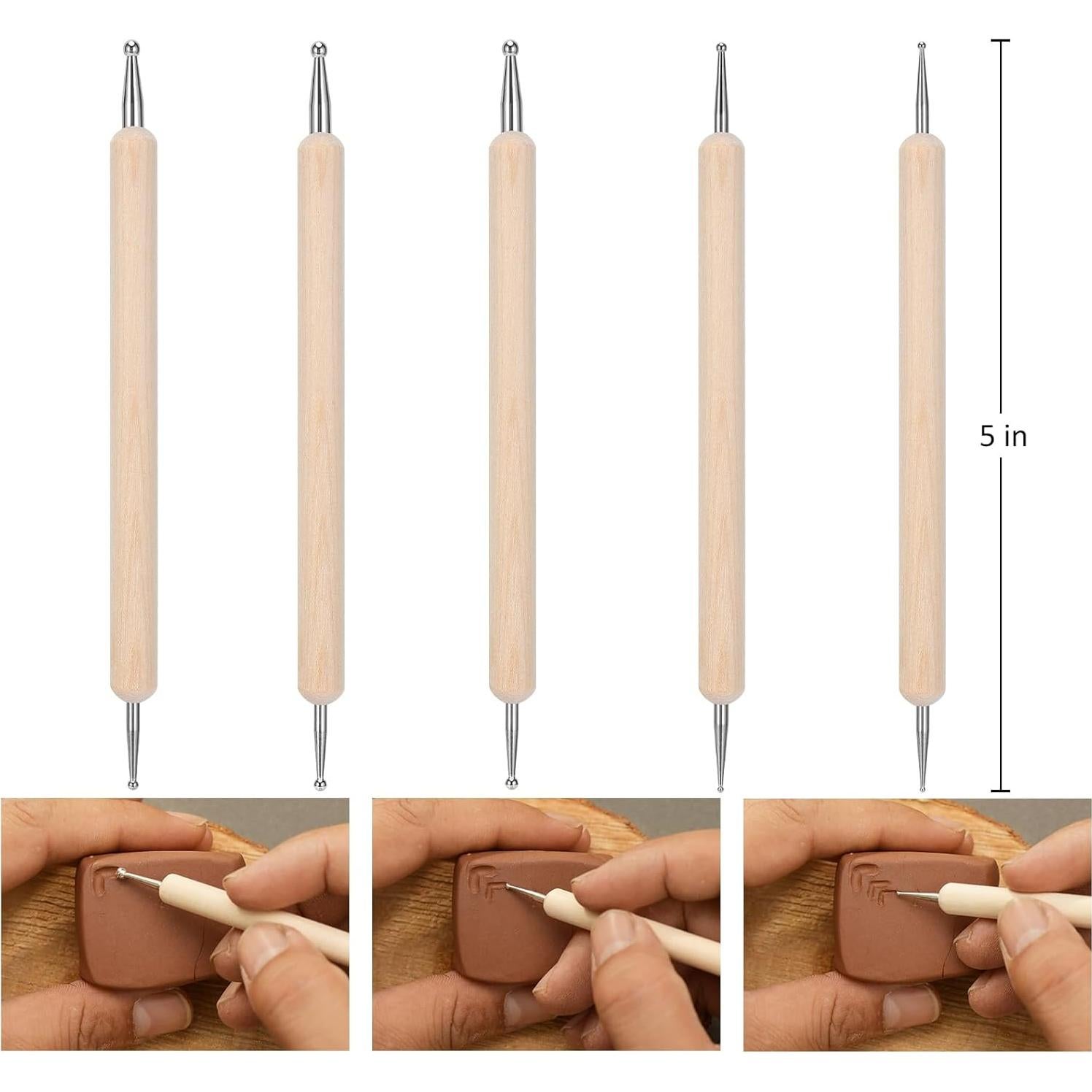 Kit de Arcilla Secado al Aire Blisstime 4.54 kg con 26 Herramientas