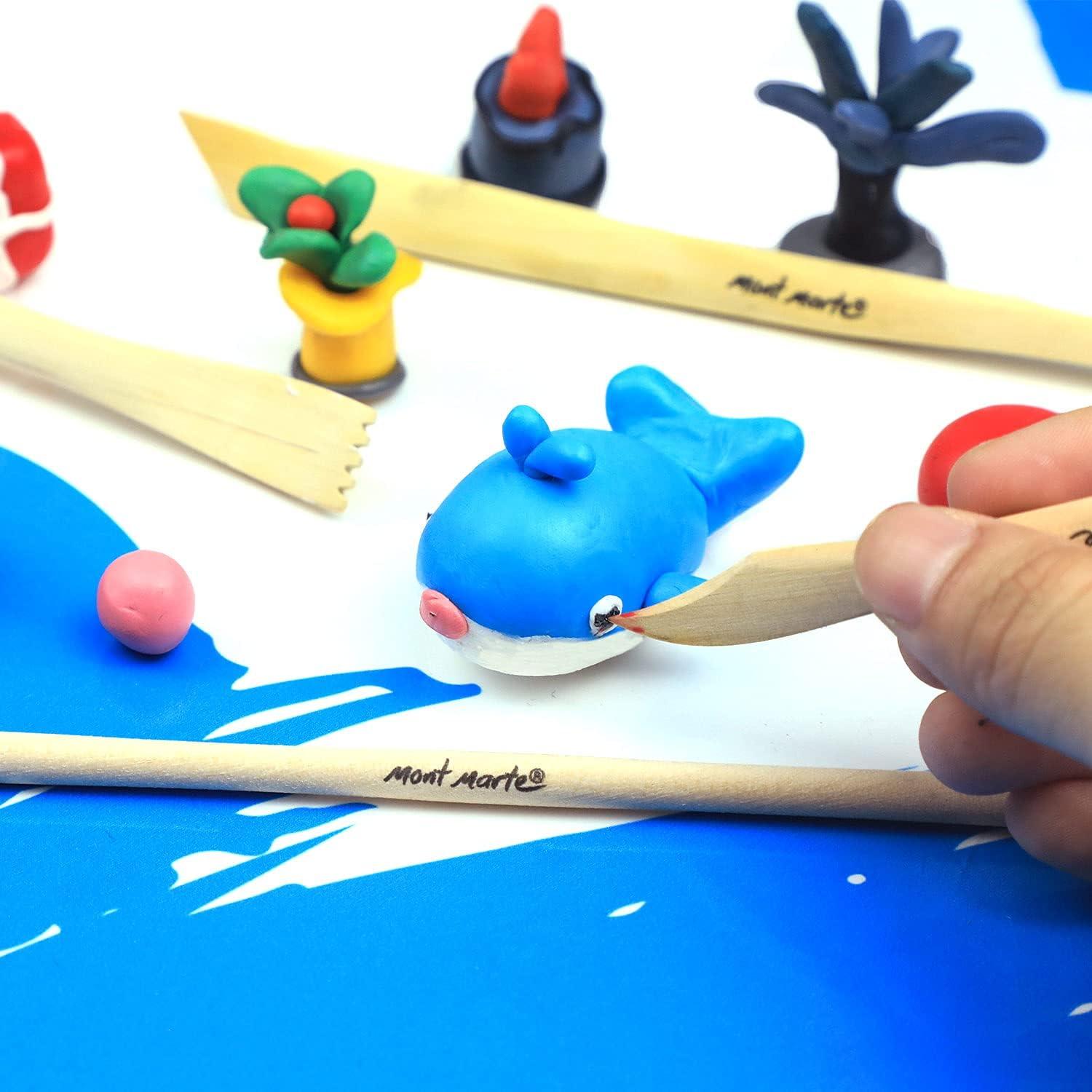 Arcilla Polimérica Mont Marte 400g Blanco Titanio Horneable