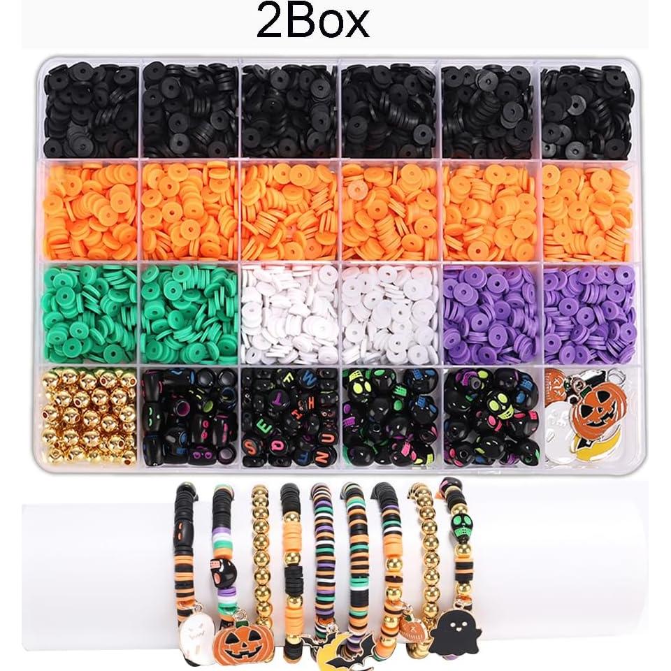 Kit de Pulseras de Halloween 2Box - Cuentas y Charms DIY