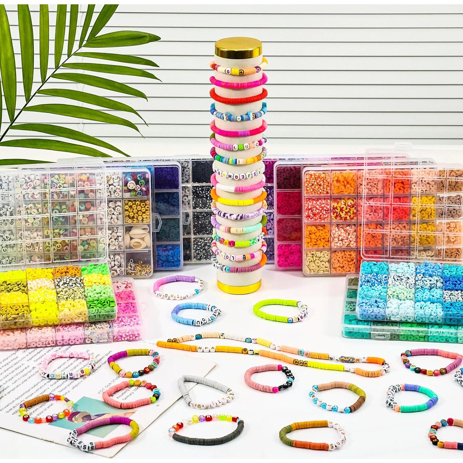 Kit de Perlas de Arcilla XSEINO 46000 Piezas 216 Colores