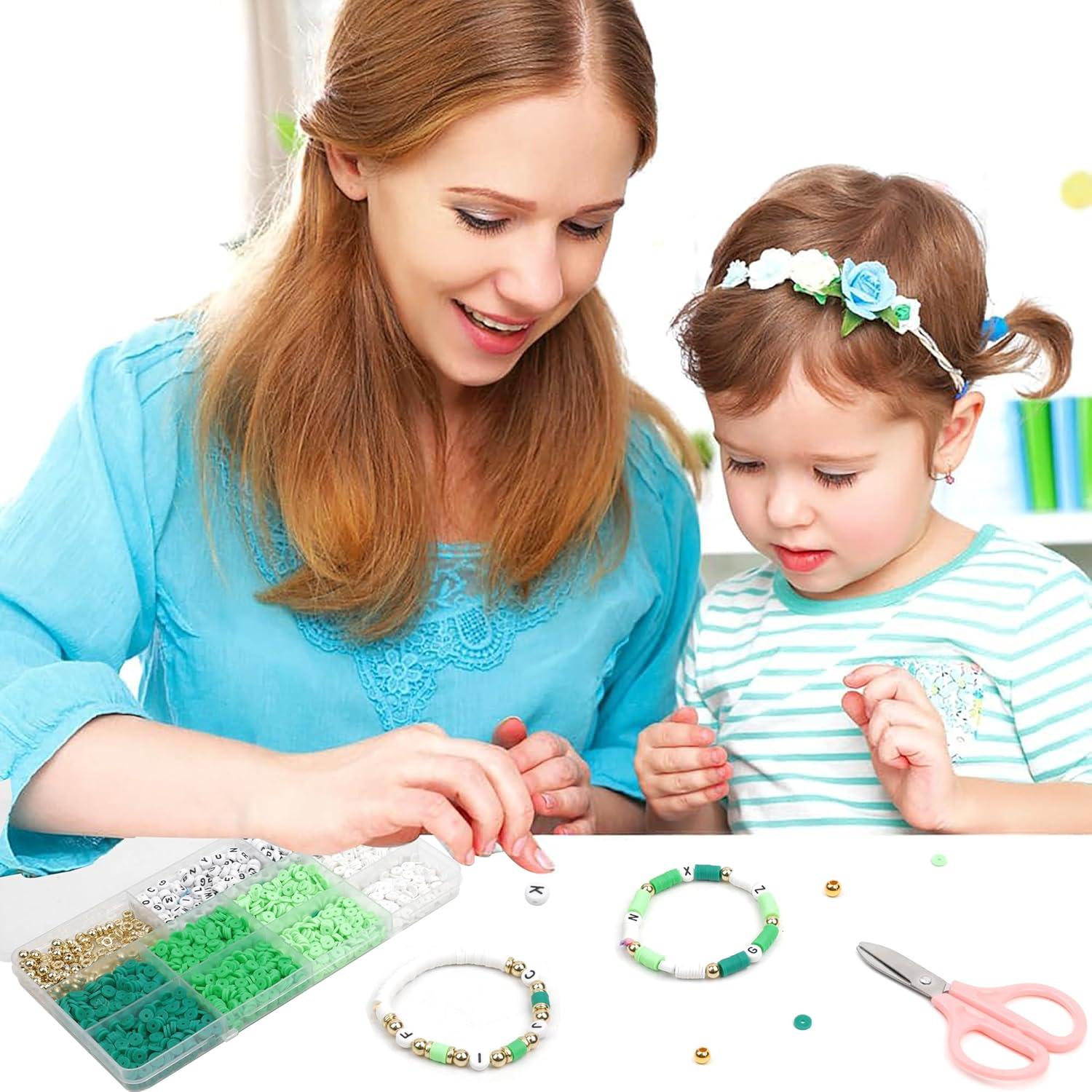 Kit de Cuentas de Arcilla Polimérica GMMA 3500 Piezas Verde