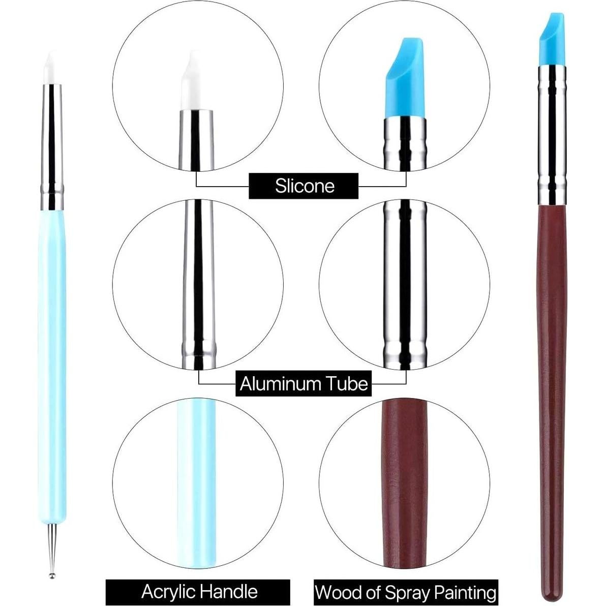 Set de 10 Herramientas de Esculpir en Arcilla AyeVision