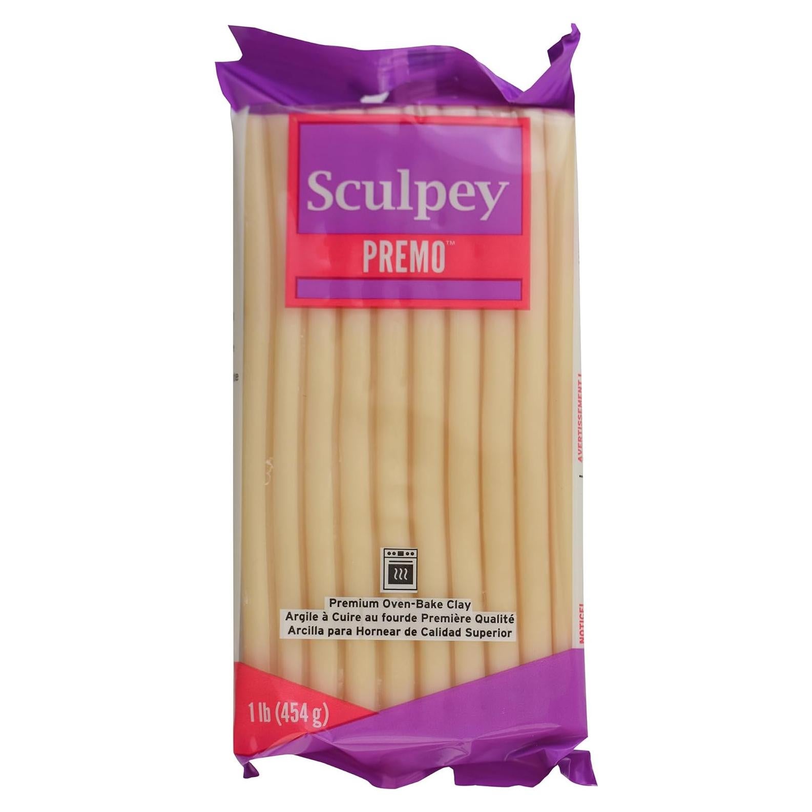 Arcilla Polimérica Sculpey Premo Translúcido 0.47 kg para Joyería