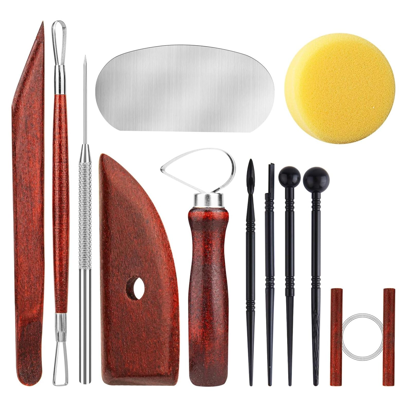 Kit de Herramientas de Cerámica 12PCS Thyrflen para Esculpir