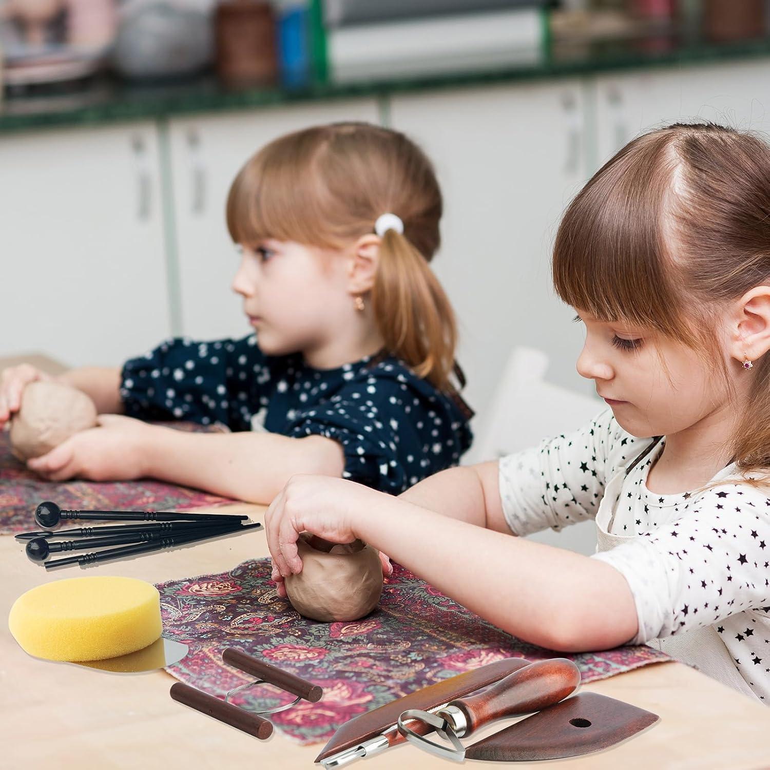 Kit de Herramientas de Cerámica 12PCS Thyrflen para Esculpir