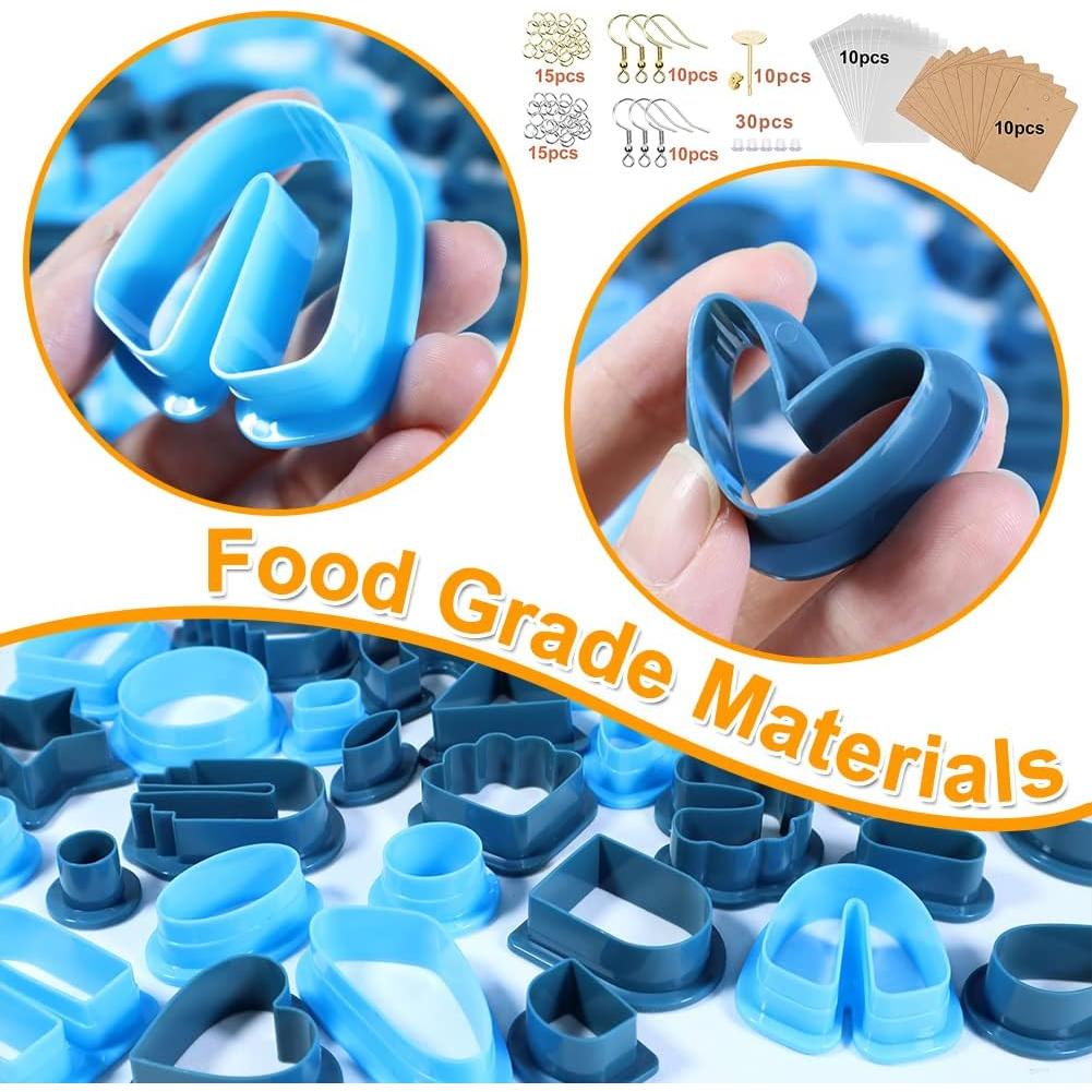 Set de herramientas de arcilla PTFJZ 160 piezas para aretes