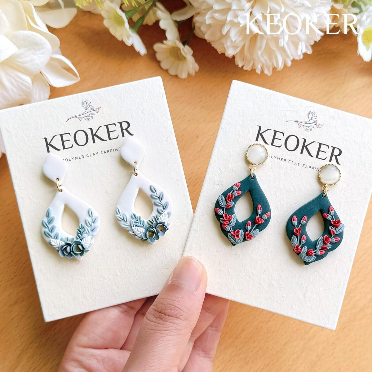 Conjunto de Cortadores de Arcilla Boho Keoker 20 Piezas