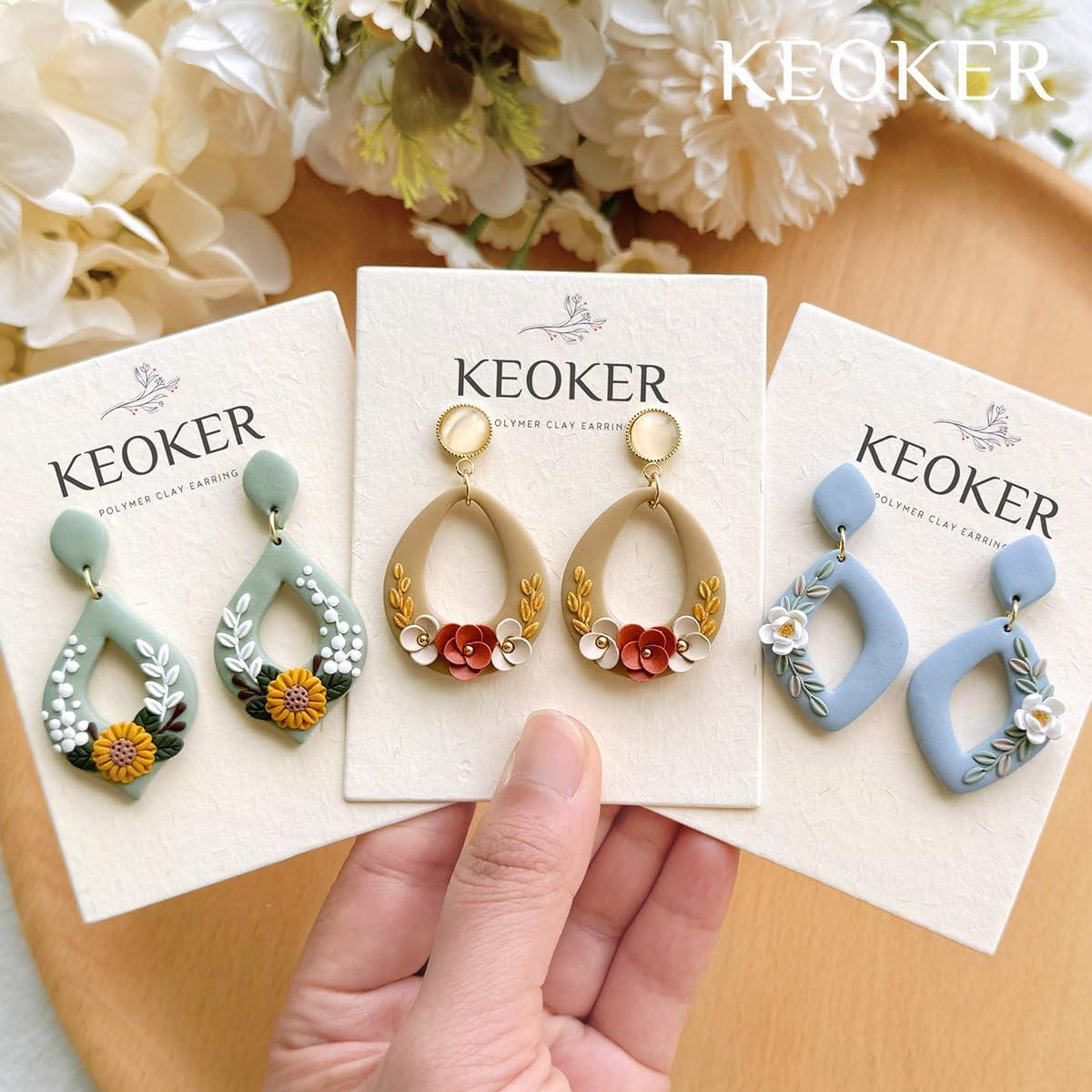 Conjunto de Cortadores de Arcilla Boho Keoker 20 Piezas