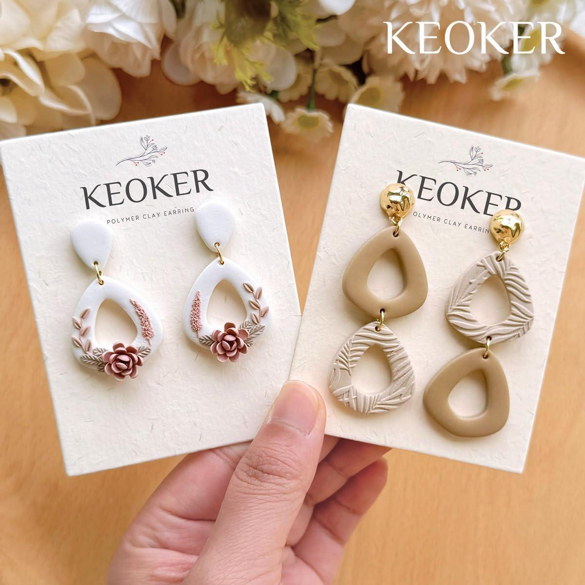 Conjunto de Cortadores de Arcilla Boho Keoker 20 Piezas