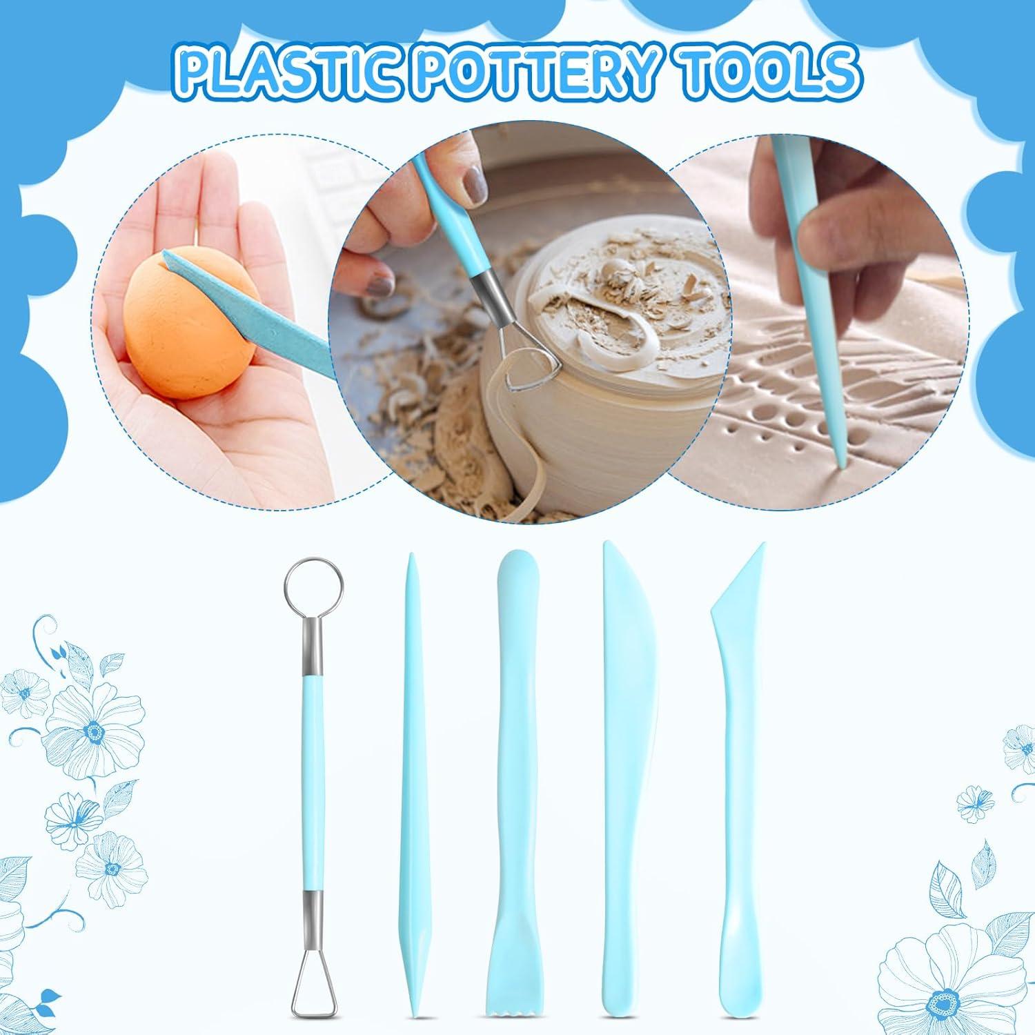 Kit de Herramientas de Arcilla 16 Piezas LYASILYHS - Esculpido