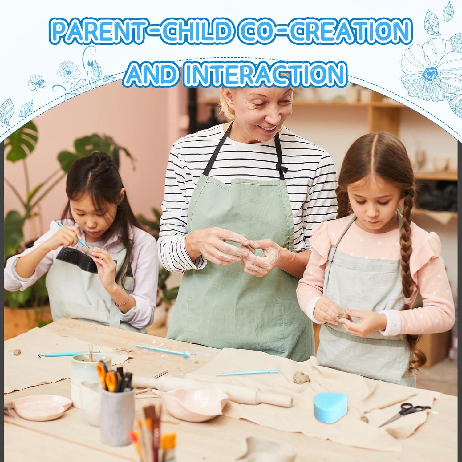 Kit de Herramientas de Arcilla 16 Piezas LYASILYHS - Esculpido