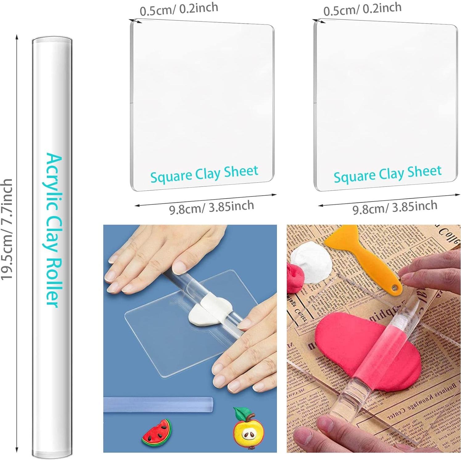 Juego de Herramientas de Arcilla Polimérica 19 PCS JiaMai