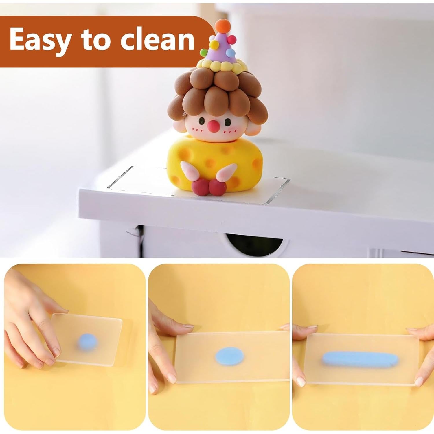 Kit de Herramientas de Arcilla Polimérica Wolwefa - 5 Piezas